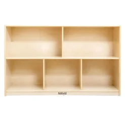 Carolina Birch Plywood 5-Compartment Storage Unit 30