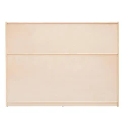 Carolina Birch Plywood Multi-Section Storage Unit with 15 Cubbies