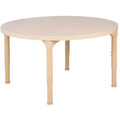 Carolina Laminate 36" Round Table with Adjustable Legs