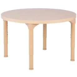 Carolina Laminate 30" Round Table with Adjustable Legs