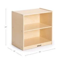Carolina Mini Toddler Storage Unit Solid Backing
