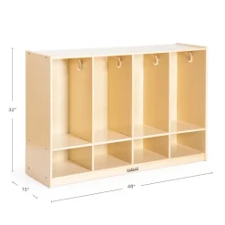 Carolina 4-Section Toddler Locker