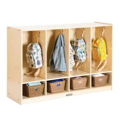 Carolina 4-Section Toddler Locker