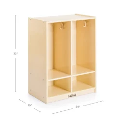 Carolina 2-Section Toddler Locker
