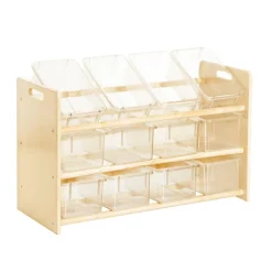 Carolina See-All Storage with 12 Clear Bins