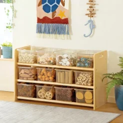 Carolina See-All Storage with 12 Clear Bins