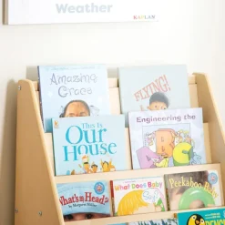 Carolina 5-Shelf Book Display for Classroom and Literacy