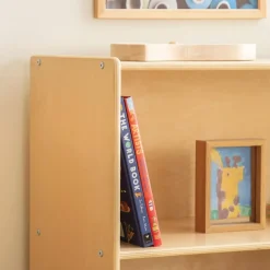 Carolina 2-Shelf Storage Solid Back