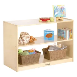 Carolina 2-Shelf Storage Unit Acrylic Back