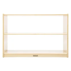 Carolina 2-Shelf Storage Unit Acrylic Back