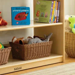 Carolina 2-Shelf Storage Unit Acrylic Back