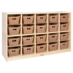 Carolina Storage Center with 20 Cubbies for Bins and Accessories