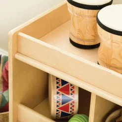 Carolina Wooden 5-Cubby Storage Center