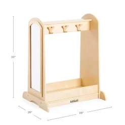 Carolina Wooden Toddler Dress-Up Unit
