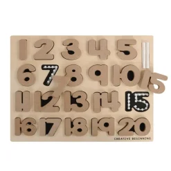 Chalkboard-Based Alphabet & Number Puzzles