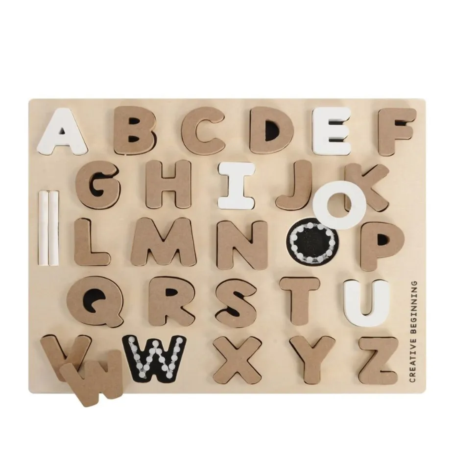 Chalkboard-Based Alphabet & Number Puzzles