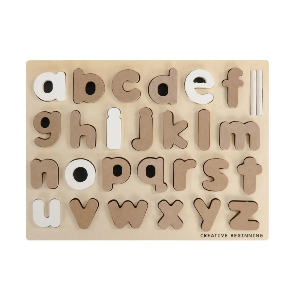 Chalkboard-Based Alphabet & Number Puzzles