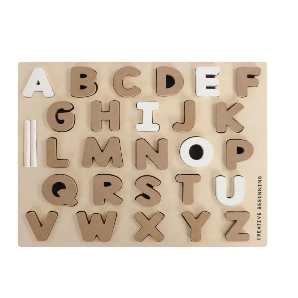 Chalkboard-Based Alphabet & Number Puzzles