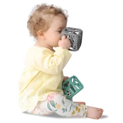 Chew Cubes™ Teether Rattle Set of 3