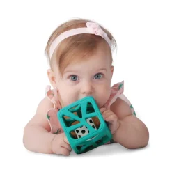 Chew Cubes™ Teether Rattle Set of 3
