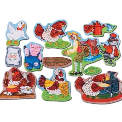 Children's Classic Stories Little Red Hen Felt Set