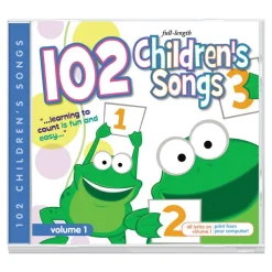 102 Children's Songs CDs Set of 3