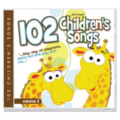 102 Children's Songs CDs Set of 3