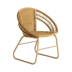Children's Washable Wicker Chair Set of 2
