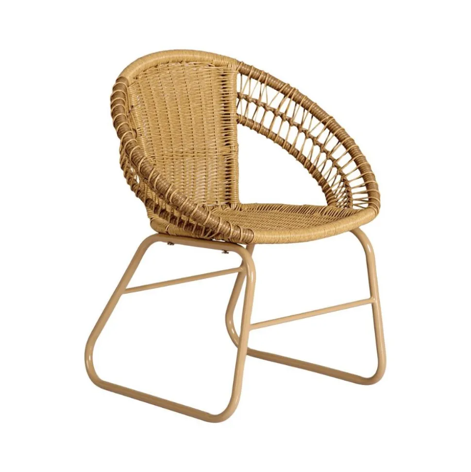 Children's Washable Wicker Chair Set of 2