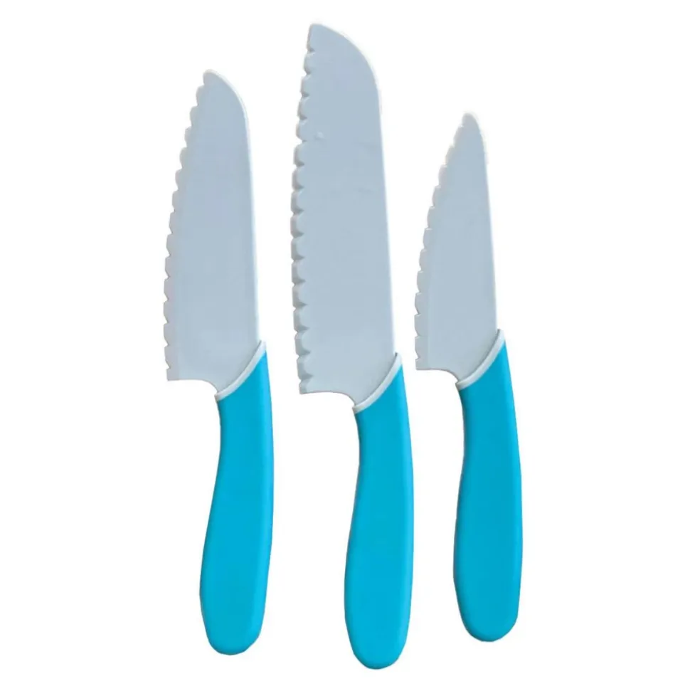 Child-Safe Cooking Knifes Set of 3