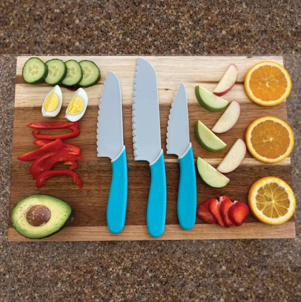 Child-Safe Cooking Knifes Set of 3