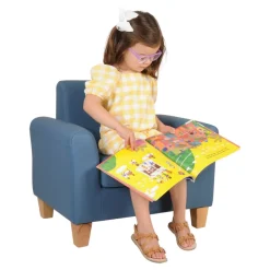 Child-Sized Modern Vinyl Chair