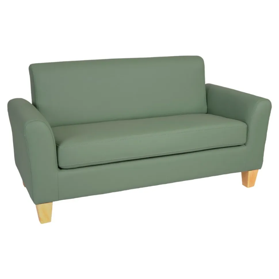 Child-Sized Modern Vinyl Couch