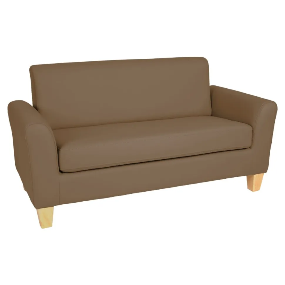 Child-Sized Modern Vinyl Couch
