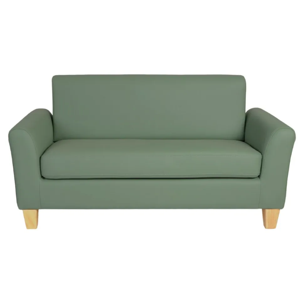 Child-Sized Modern Vinyl Couch