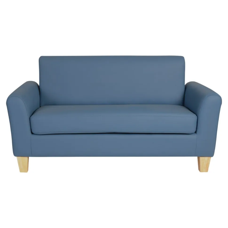 Child-Sized Modern Vinyl Couch