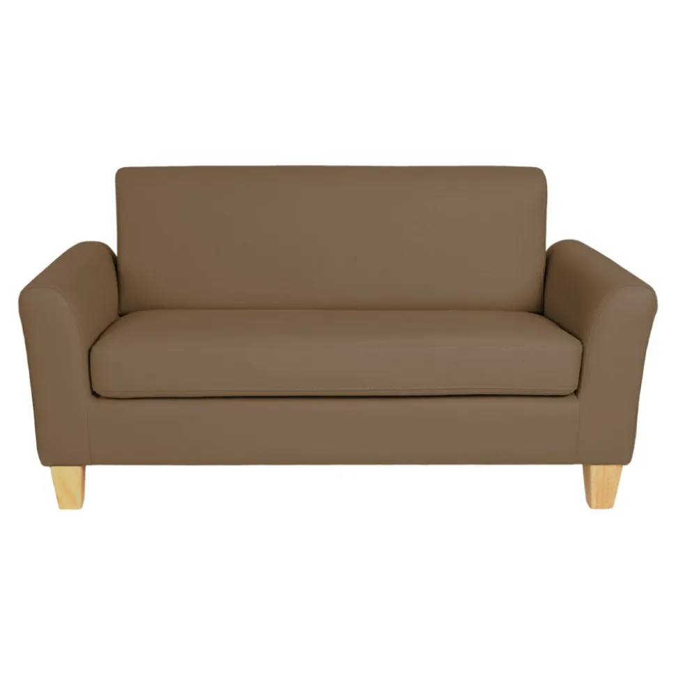 Child-Sized Modern Vinyl Couch