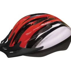 Child's Sporty Bike Safety Helmet Size Medium Red/Black