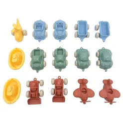 Chubbie Vehicles Bucket 15 Pieces