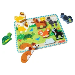 Chunky Raised Puzzles Set of 6