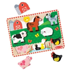 Chunky Raised Puzzles Set of 6