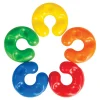 Chunky Soft C Rings Manipulative Set 60 Pieces