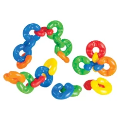 Chunky Soft C Rings Manipulative Set 60 Pieces
