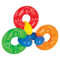 Chunky Soft C Rings Manipulative Set 60 Pieces