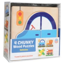 Chunky Wooden Puzzles