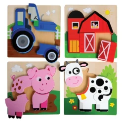 Chunky Wooden Puzzles