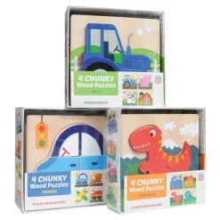 Chunky Wooden Puzzles