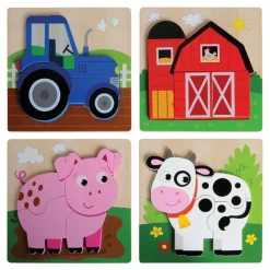 Chunky Wooden Puzzles