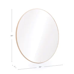 Circular Wall Mounted Mirror