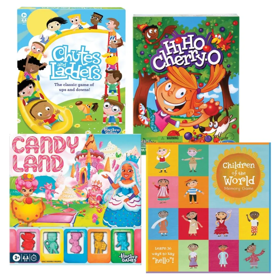 Classic First Board Games Set of 4